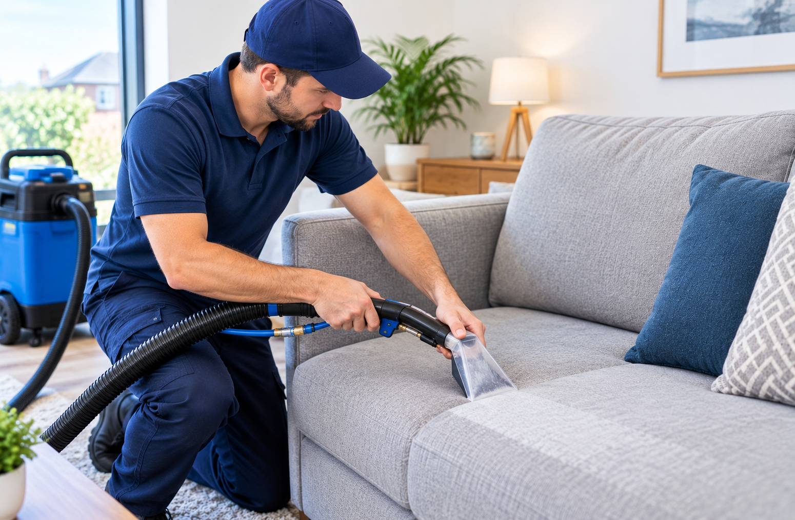 /Professional Upholstery Cleaning